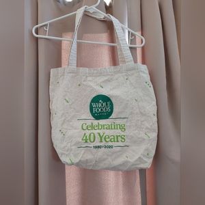 Whole Foods Bags Whole Food Anniversary Canvas Tote Poshmark